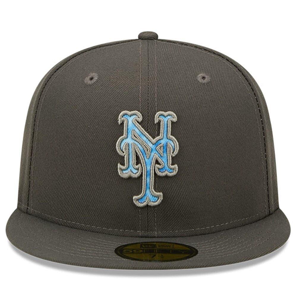 New Era Caps New York Mets New Era MLB 2022 Fathers Day 59FIFTY Fitted Hat - Graphite
