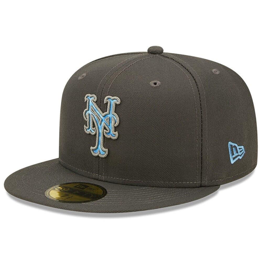 New Era Caps New York Mets New Era MLB 2022 Fathers Day 59FIFTY Fitted Hat - Graphite