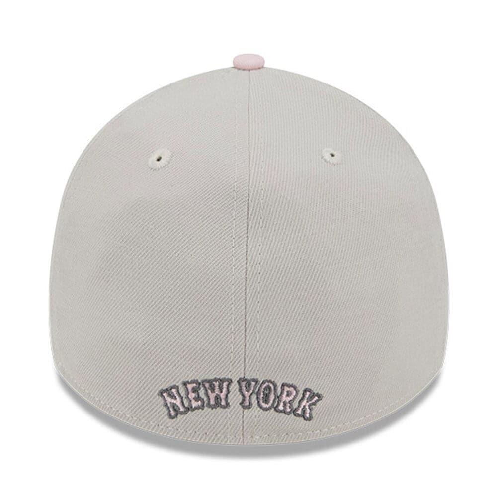 New Era Caps New York Mets New Era MLB 23 Mothers Day 39THIRTY Stretch-Fit Hat - Stone