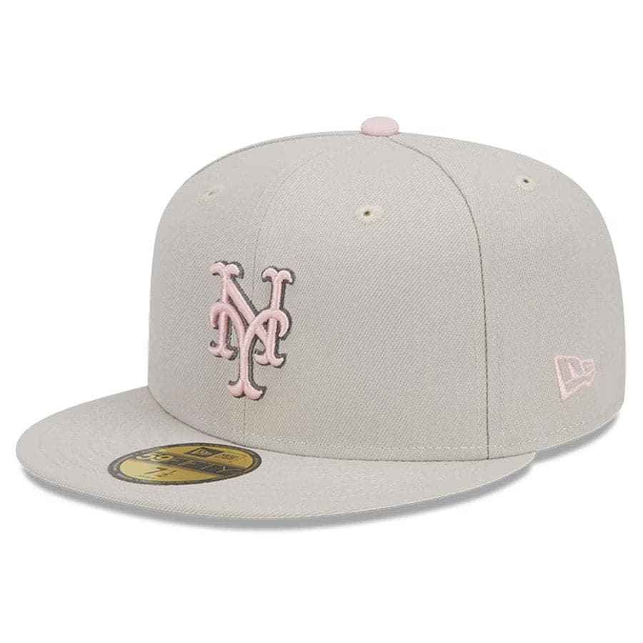 New Era Caps New York Mets New Era MLB 23 Mothers Day 59FIFTY Fitted Hat - Stone