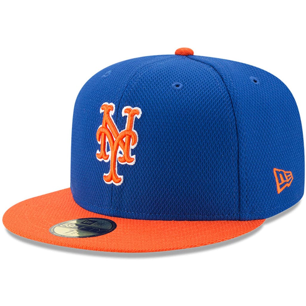 New Era Caps New York Mets New Era MLB Alt Diamond Era Performance 59FIFTY Fitted Hat - Blue