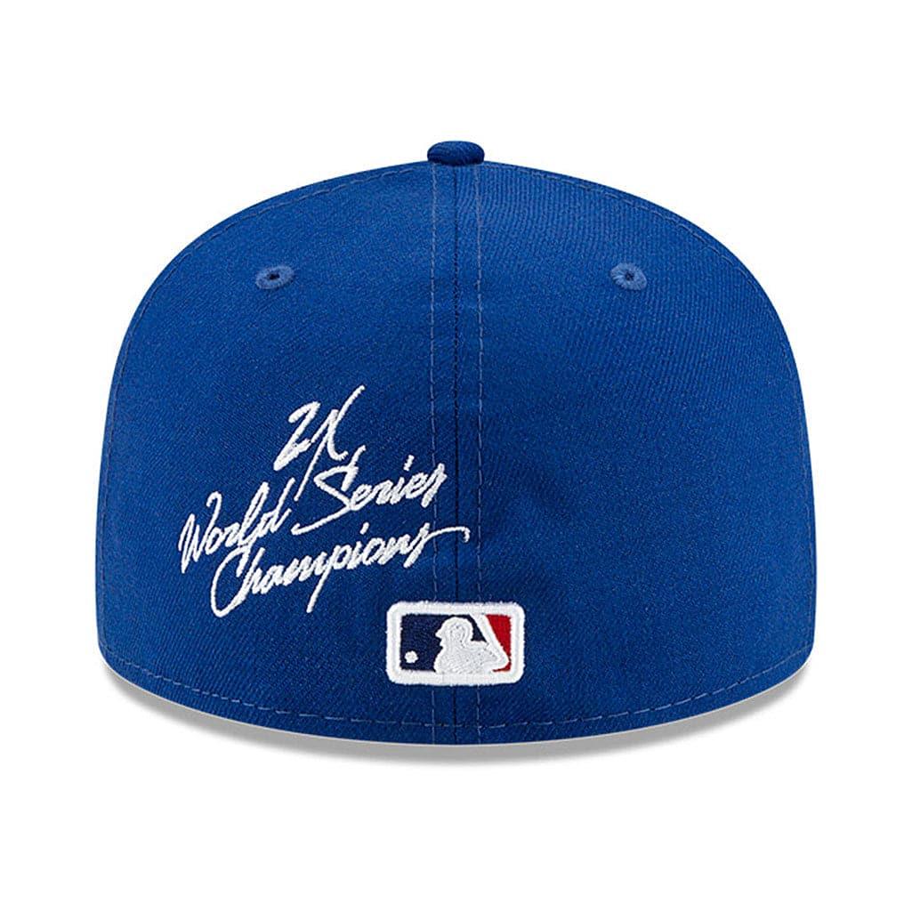 New Era Caps New York Mets New Era MLB Champions Patch 59FIFTY Fitted Hat - Blue