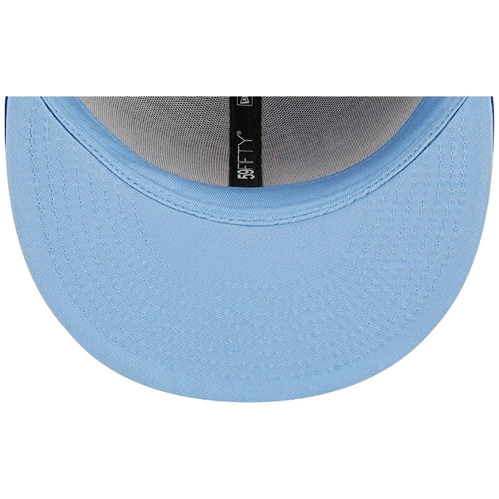 New Era Caps New York Mets New Era MLB Pop Sweat 59FIFTY Fitted Hat - Blue