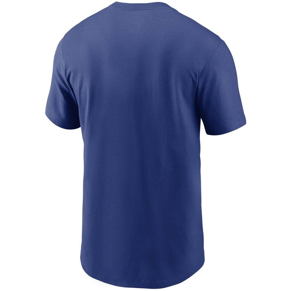 Nike T-Shirts New York Mets Nike MLB Team Wordmark T-Shirt - Blue