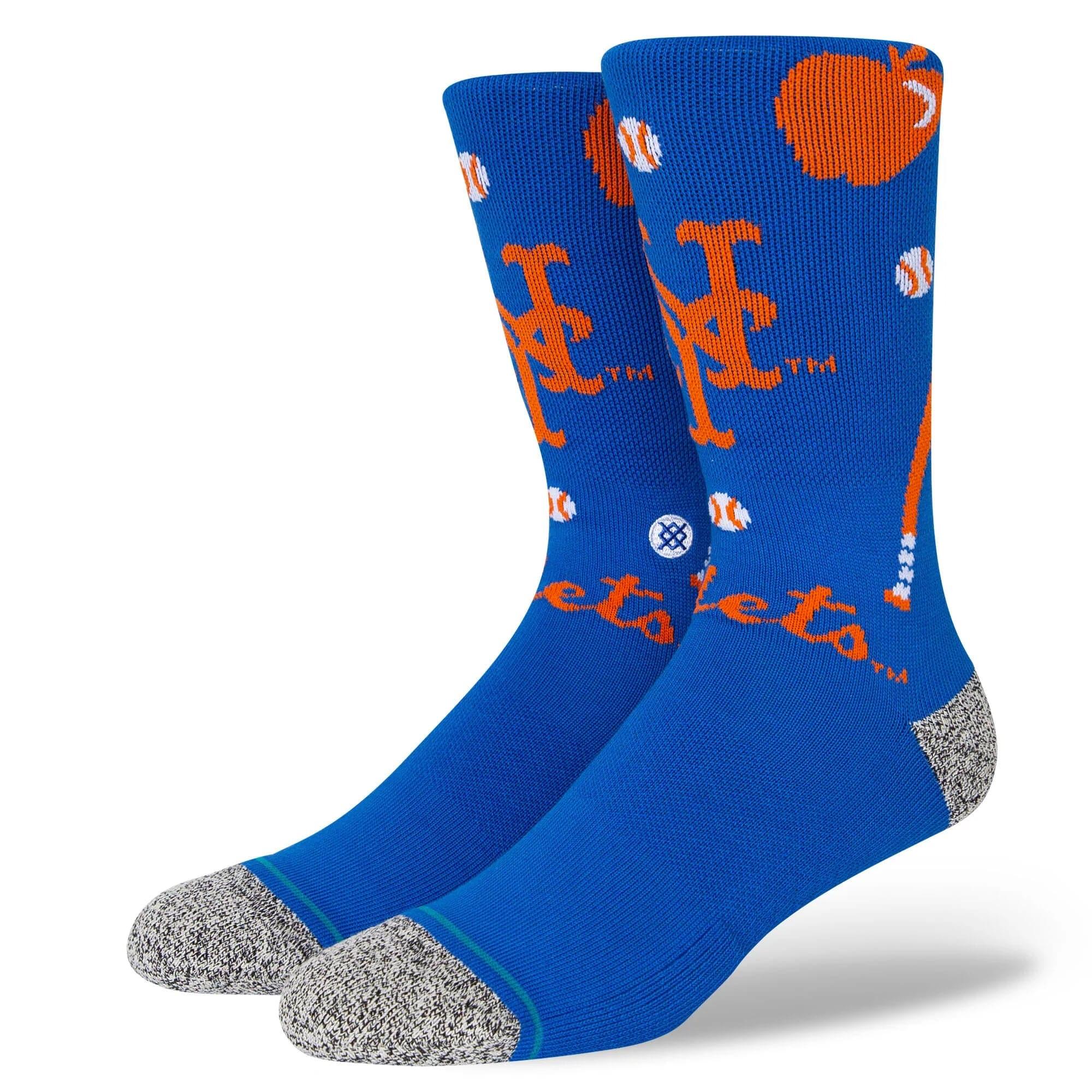Stance Socks Large (9-12 US) New York Mets Stance MLB Landmark Crew Socks - Blue