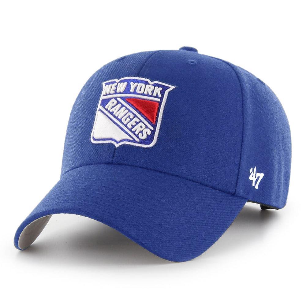 47 Brand Caps New York Rangers '47 NHL MVP Adjustable Curve Hat - Blue