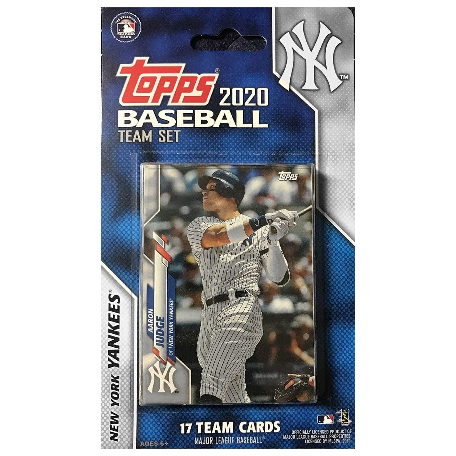 Topps Cards New York Yankees 2020 Topps Factory Sealed 17 Trading Card Team Set