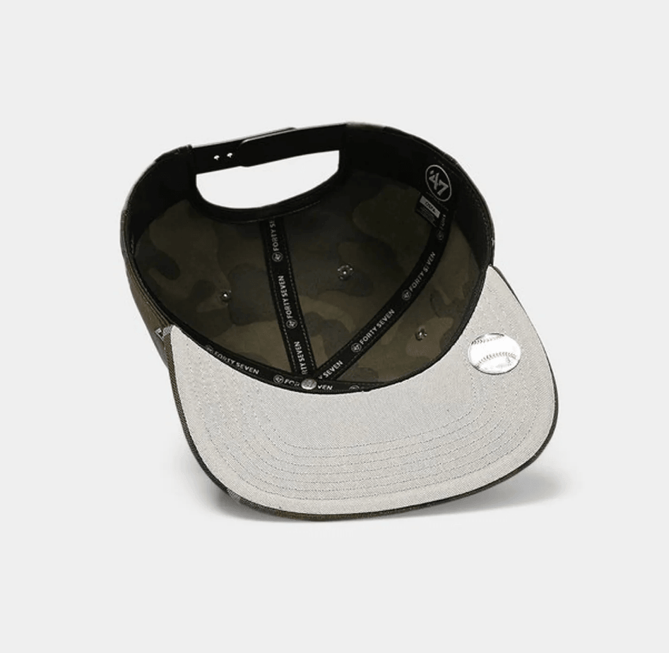 47 Brand Caps New York Yankees ‘47 MLB Caster Camo Captain Snapback Hat