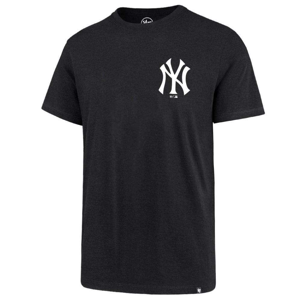 47 Brand T-Shirts New York Yankees '47 MLB Chest Imprint Splitter T-Shirt - Black