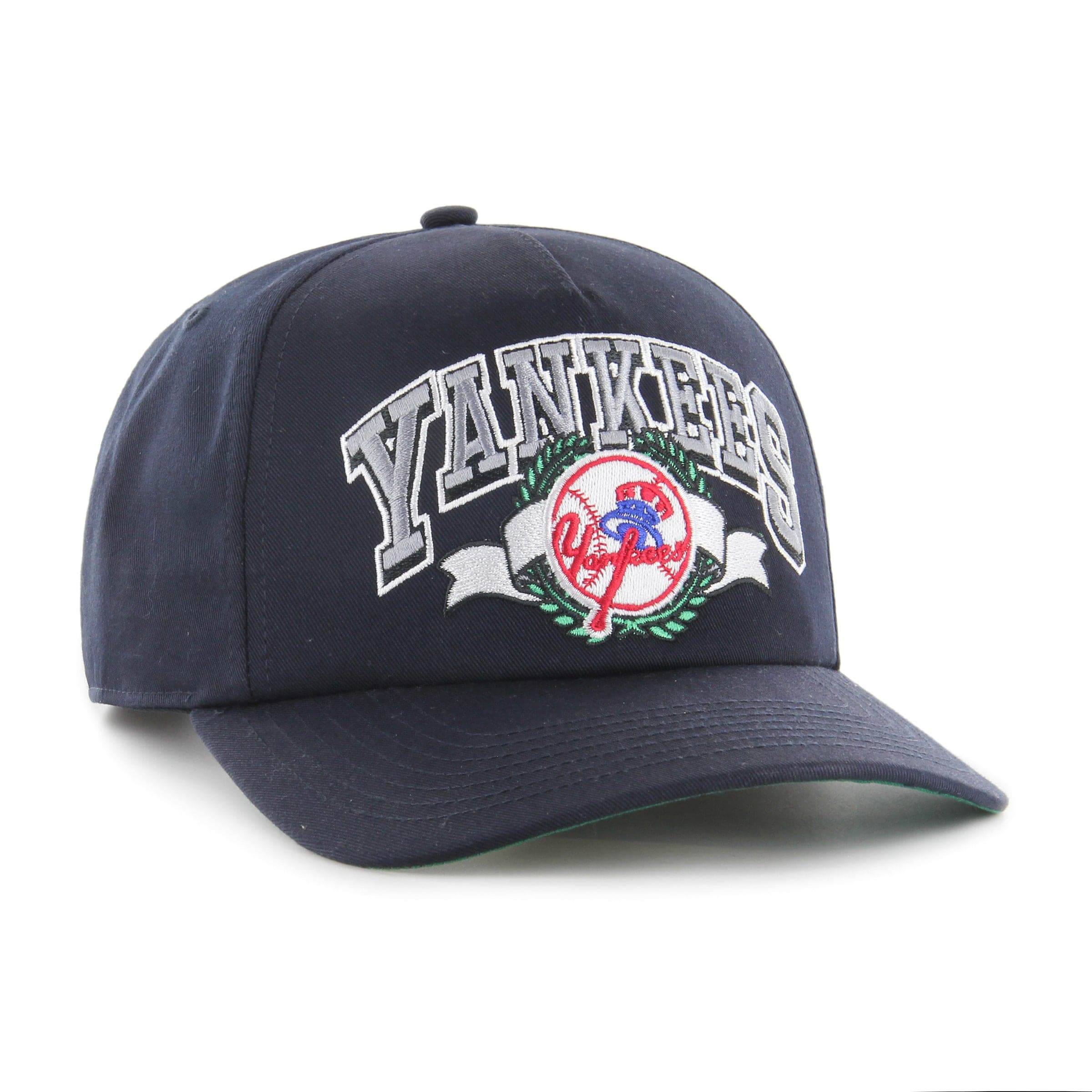 47 Brand Caps New York Yankees '47 MLB Laurel MVP DP Pre-Curved Snapback Hat - Navy