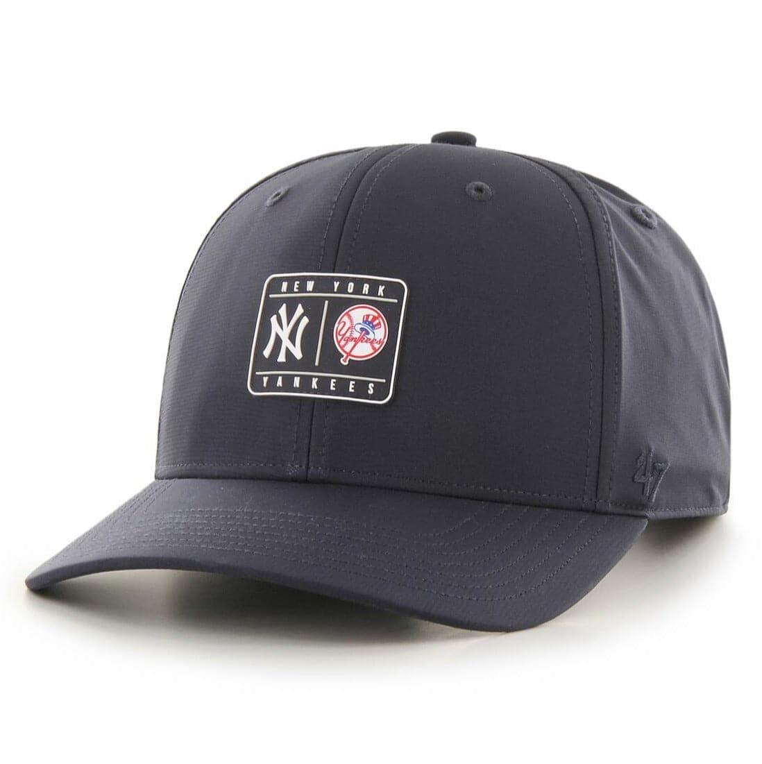 47 Brand Caps New York Yankees '47 MLB Sili Tech Performance MVP DP Pre-Curved Snapback Hat - Navy