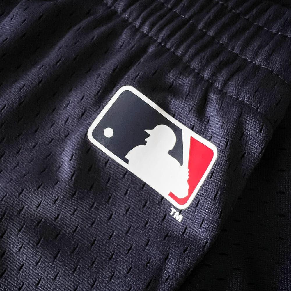 Majestic Athletic Shorts New York Yankees Majestic Athletic MLB Team Mesh Shorts - Navy