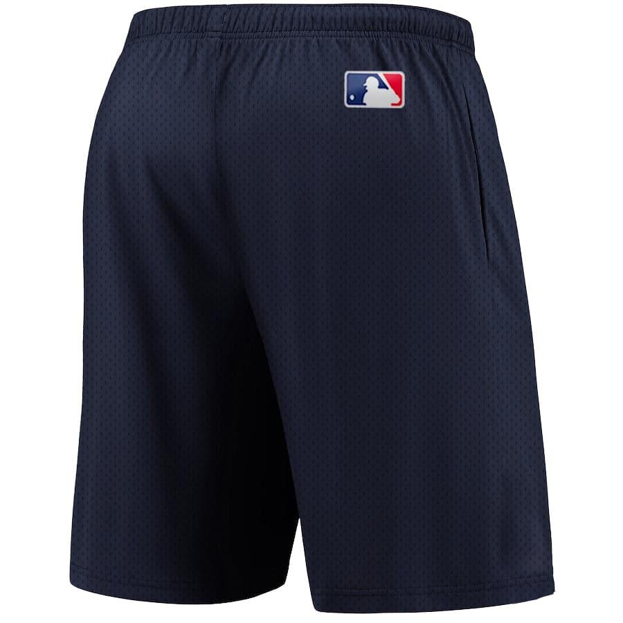 Majestic Athletic Shorts New York Yankees Majestic Athletic MLB Team Mesh Shorts - Navy