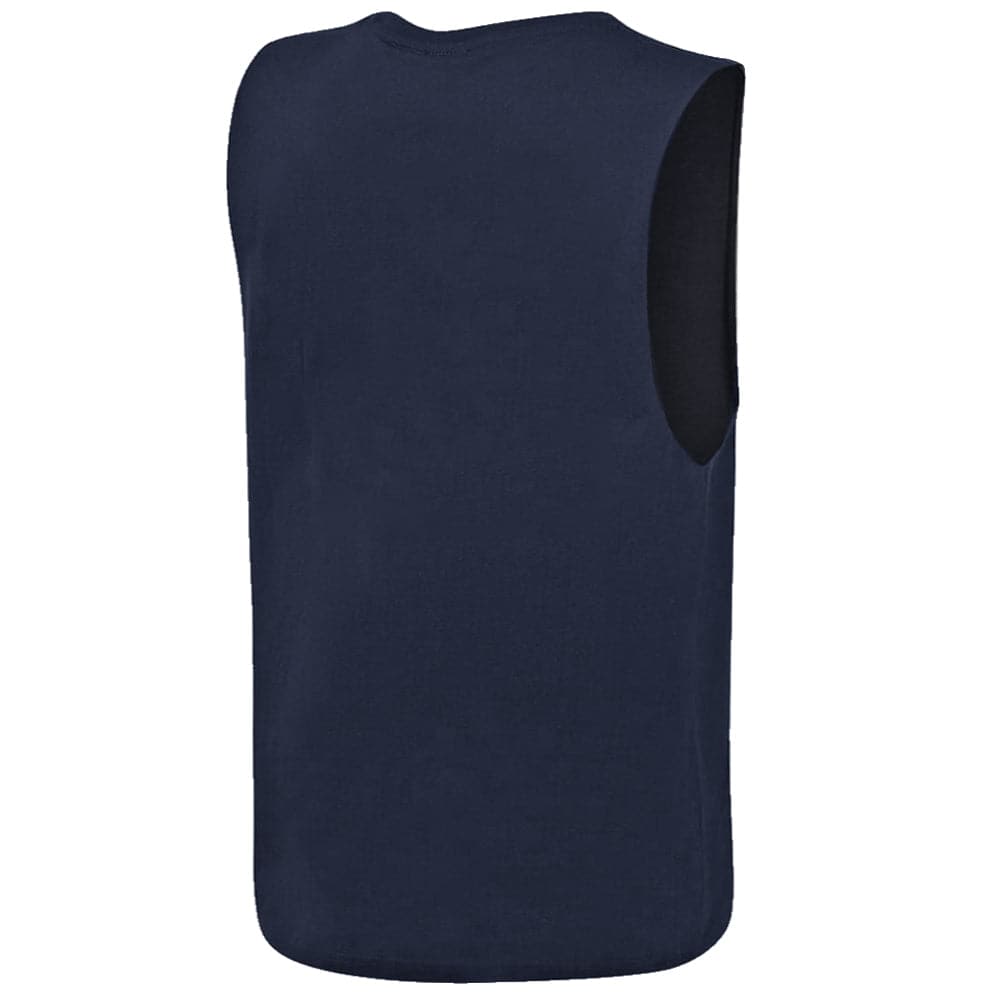 Majestic Athletic T-Shirts New York Yankees Majestic MLB Bailey Sleeveless Muscle T-Shirt - Navy