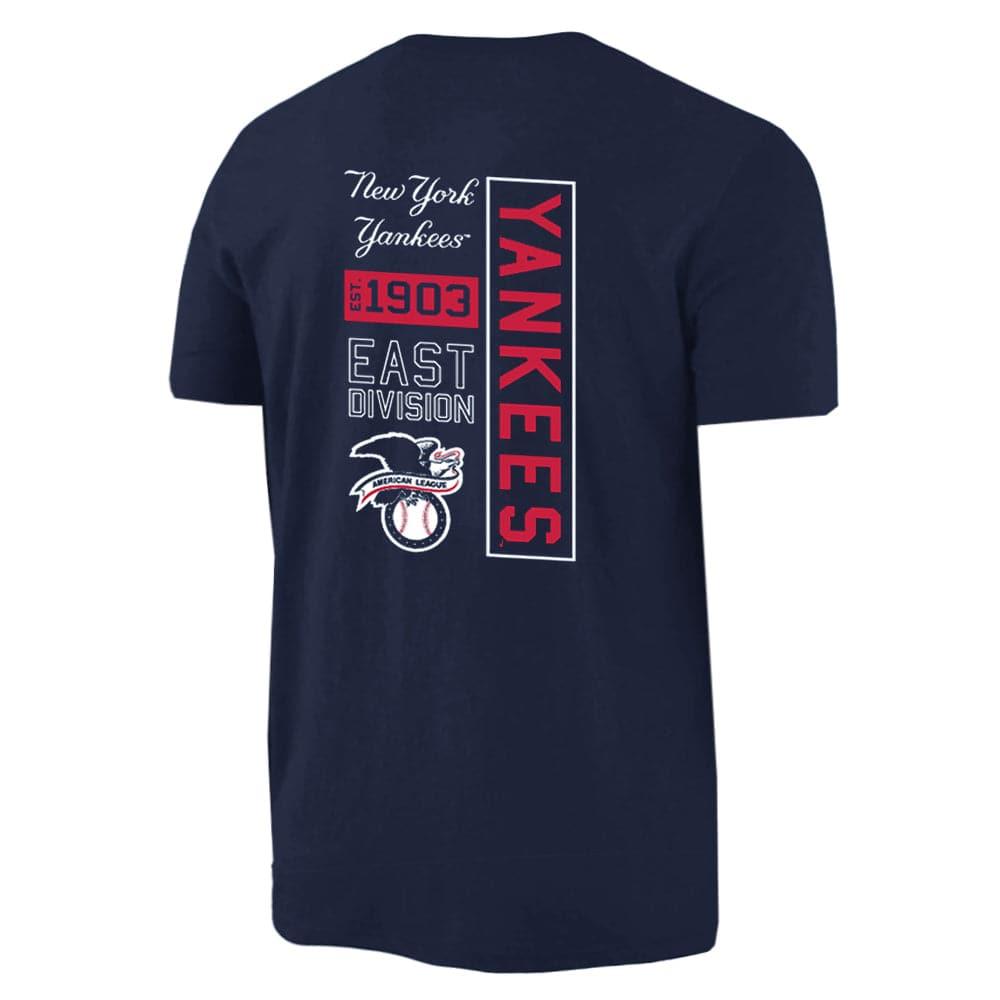 Majestic Athletic T-Shirts New York Yankees Majestic MLB Codey T-Shirt - Navy