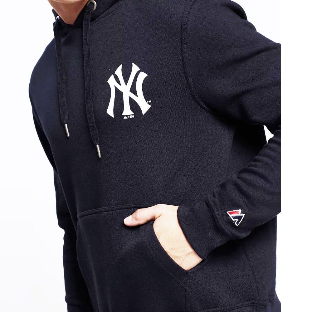 Majestic Athletic Jumpers New York Yankees Majestic MLB Duke Hoodie Jumper - Navy