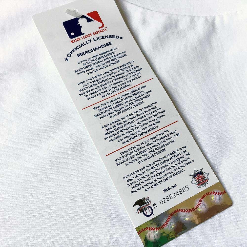 Majestic Athletic T-Shirts New York Yankees Majestic MLB Englewood Sleeveless Muscle T-Shirt - White