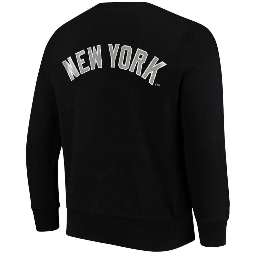 Majestic Athletic Jumpers New York Yankees Majestic MLB Gamily Crew Jumper - Black