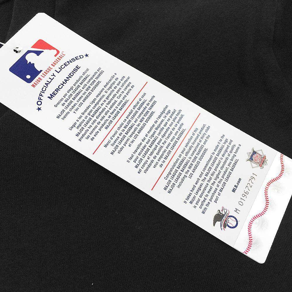Majestic Athletic Jumpers New York Yankees Majestic MLB Rolsher Hoodie Jumper - Black