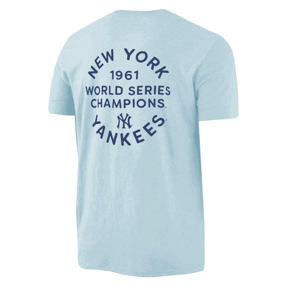 Majestic Athletic T-Shirts New York Yankees Majestic MLB Throwback Champions T-Shirt - Ice
