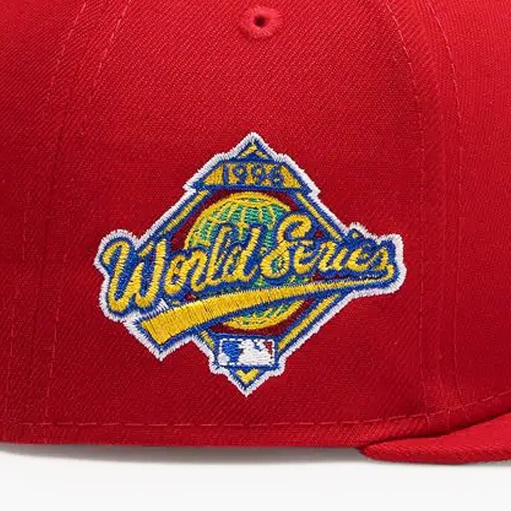 New Era Caps New York Yankees New Era MLB 1996 World Series Side Patch 9FIFTY Snapback Hat - Red