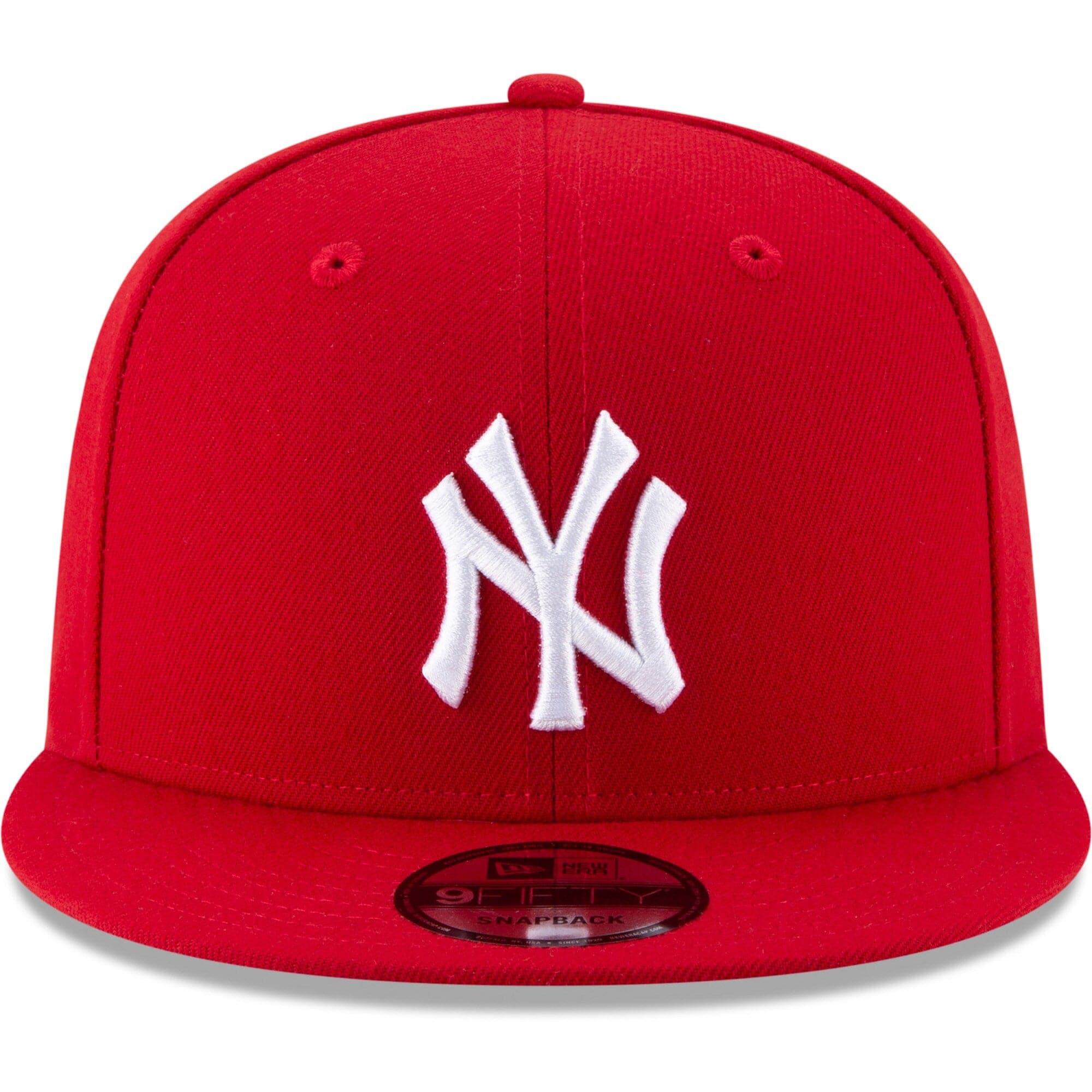 New Era Caps New York Yankees New Era MLB 1996 World Series Side Patch 9FIFTY Snapback Hat - Red
