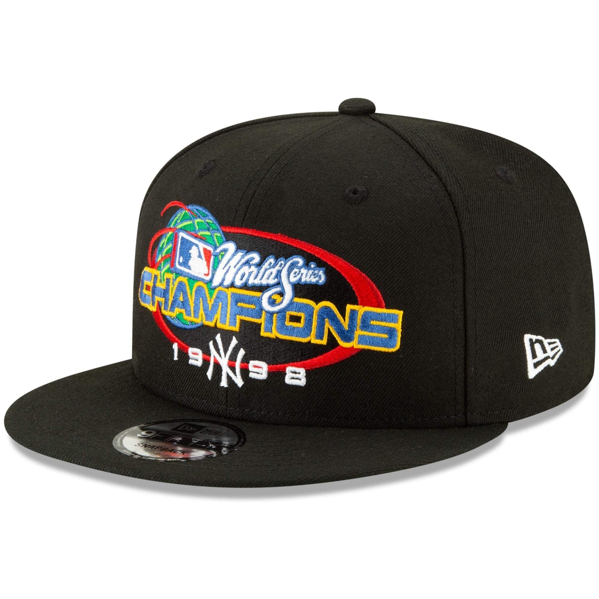 New Era Caps New York Yankees New Era MLB 1998 World Series Champions 9FIFTY Snapback Hat - Black