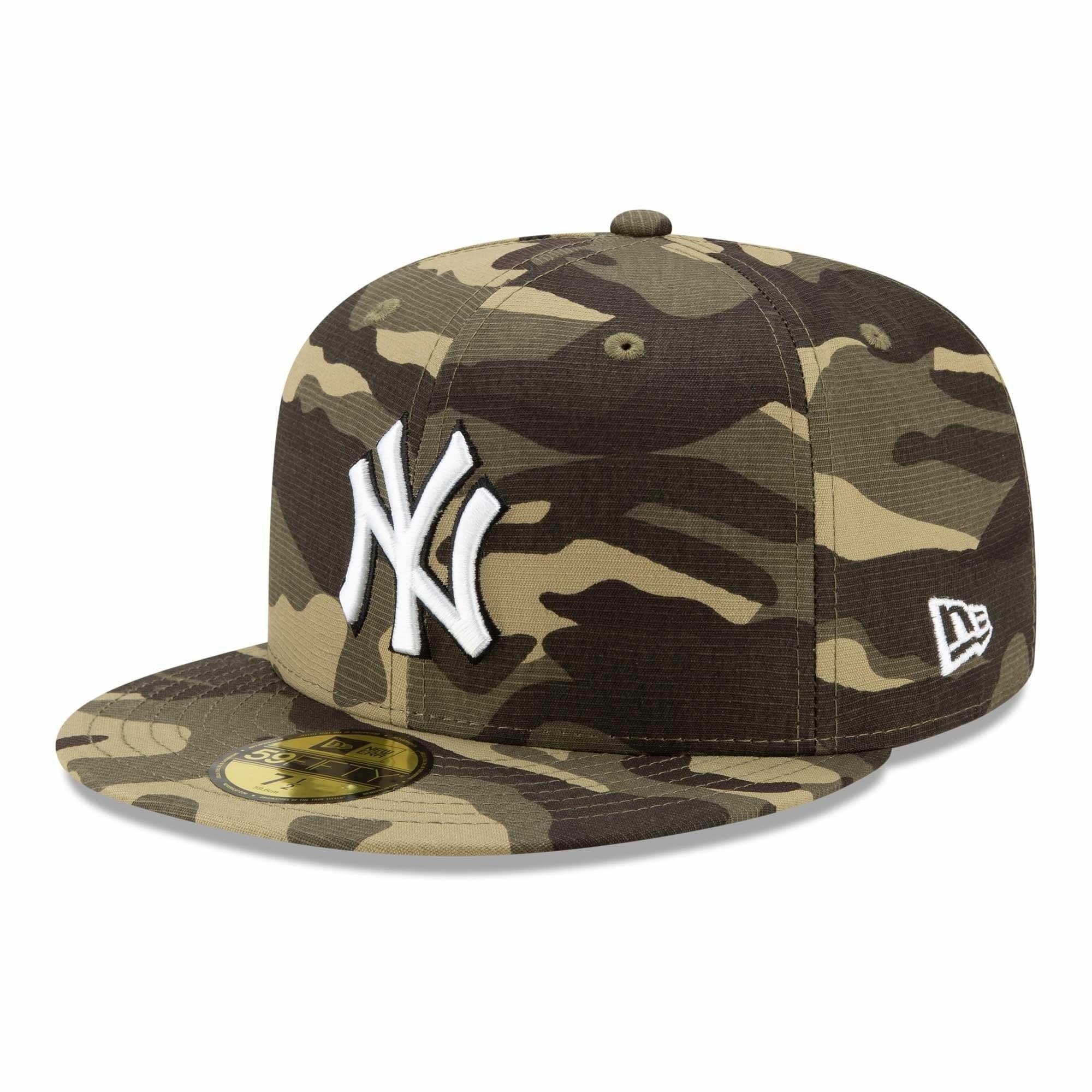 New Era Caps New York Yankees New Era MLB 2021 Armed Forces 59FIFTY Fitted Hat - Camo
