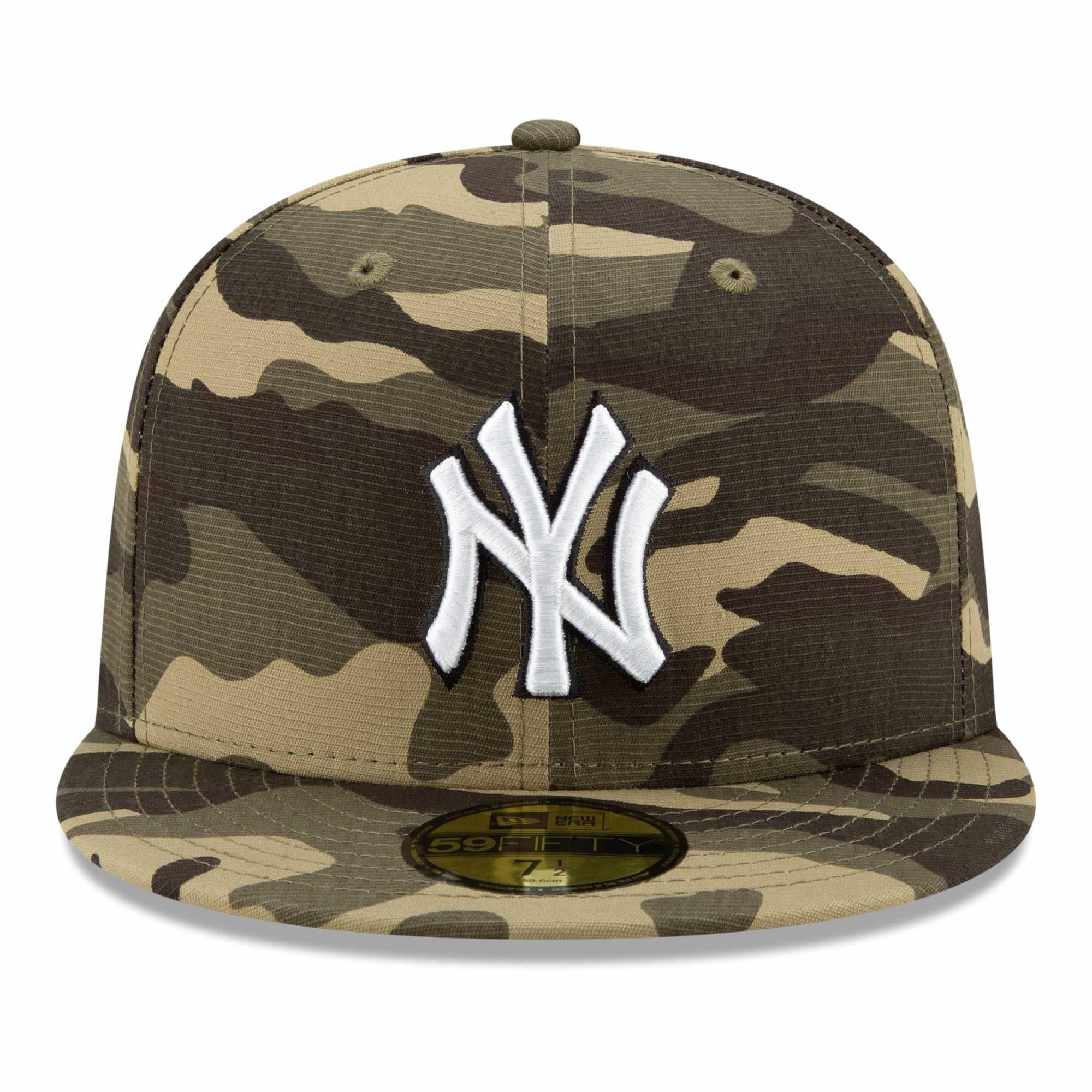 New Era Caps New York Yankees New Era MLB 2021 Armed Forces 59FIFTY Fitted Hat - Camo