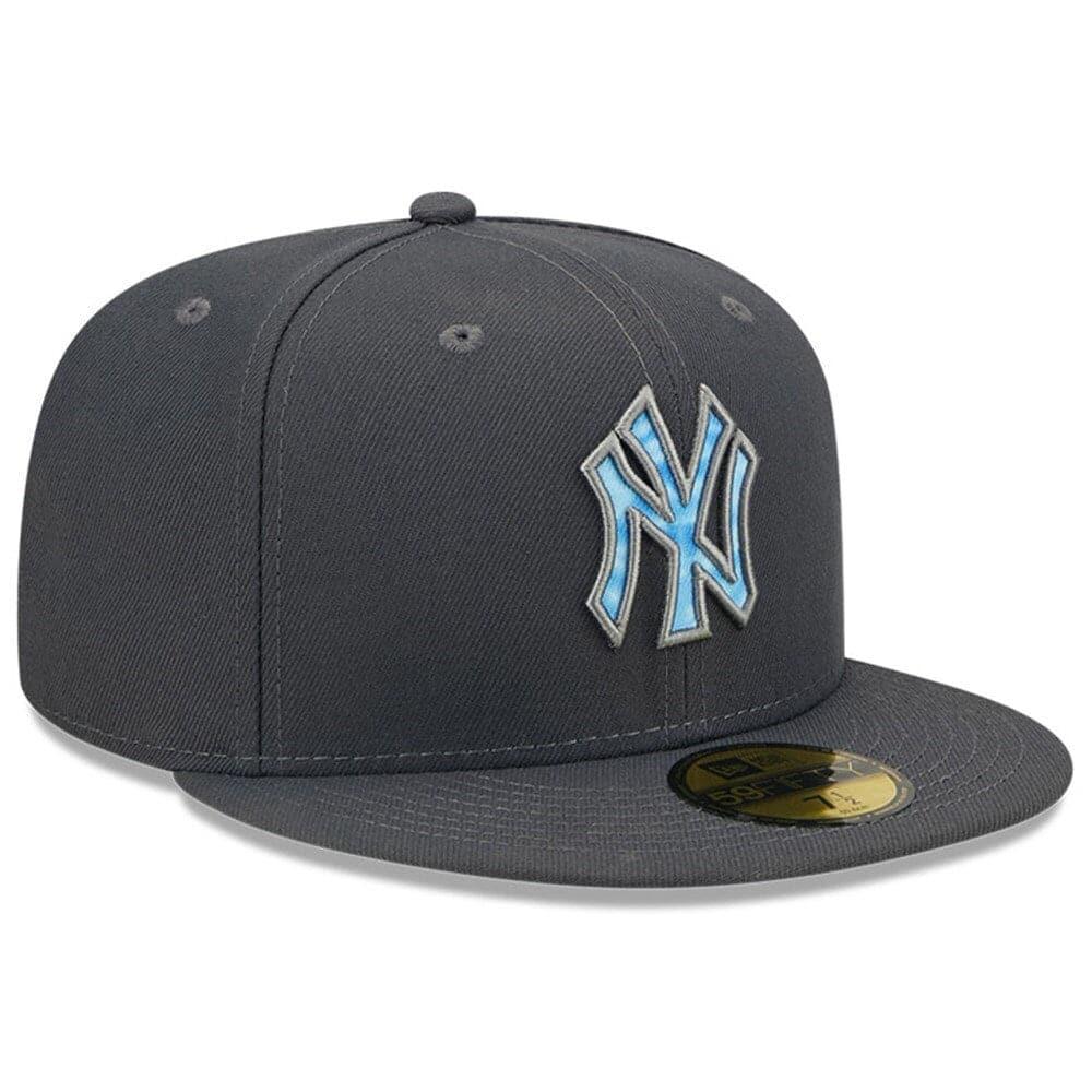New Era Caps New York Yankees New Era MLB 2022 Fathers Day 59FIFTY Fitted Hat - Graphite