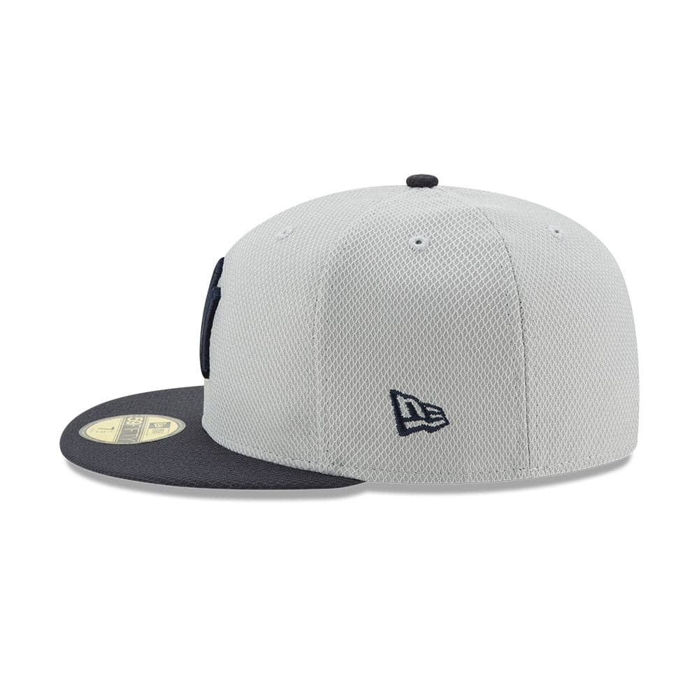 New Era Caps New York Yankees New Era MLB Alt Diamond Era Performance 59FIFTY Fitted Hat - Grey
