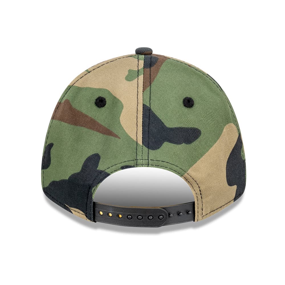 New Era Caps New York Yankees New Era MLB Black Tonal 9FORTY Snapback Curve Hat - Camo