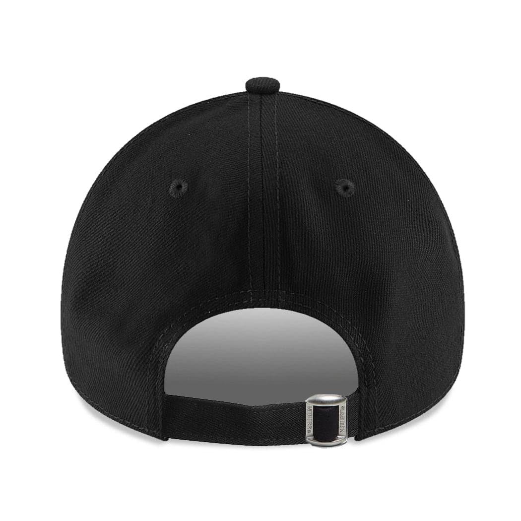 New Era Caps New York Yankees New Era MLB Black & White 9FORTY Curve Cloth Strap Hat