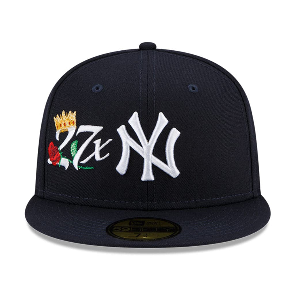 New Era Caps New York Yankees New Era MLB Crown Champs 59FIFTY Fitted Hat - Navy