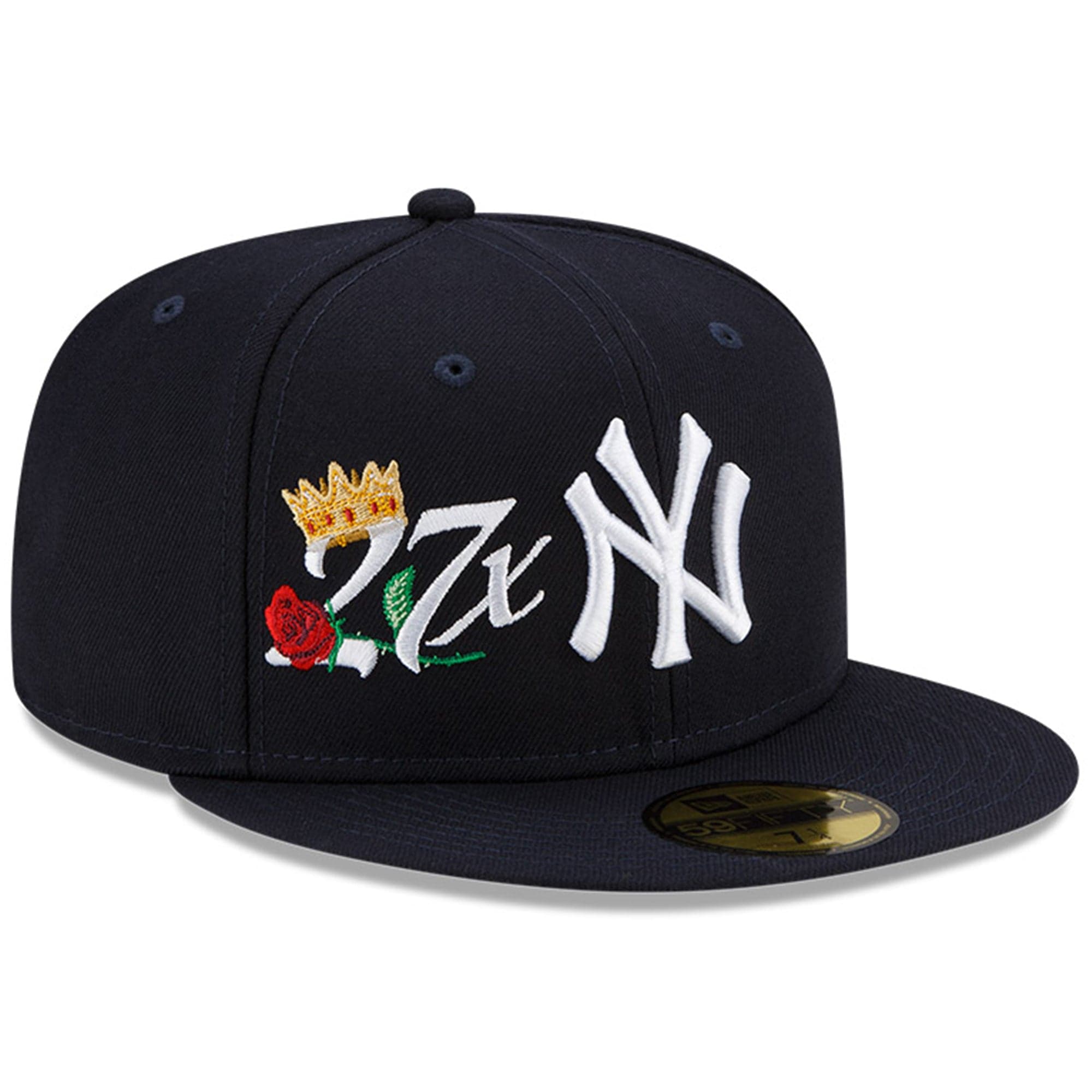New Era Caps New York Yankees New Era MLB Crown Champs 59FIFTY Fitted Hat - Navy