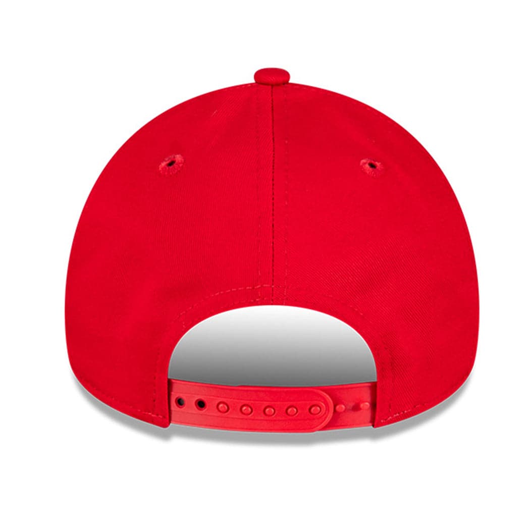 New Era Caps New York Yankees New Era MLB Monochrome 9FORTY A-Frame Curve Snapback Hat - Red