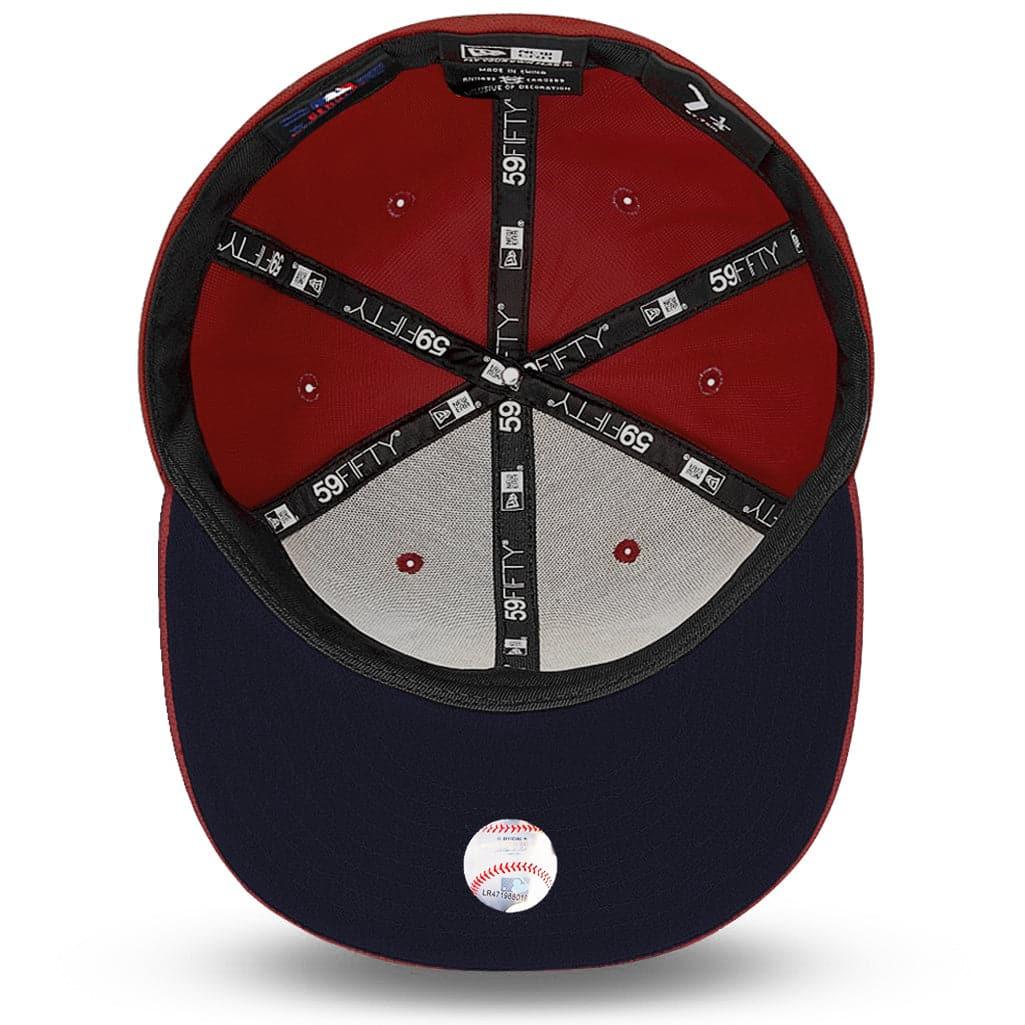 New Era Caps New York Yankees New Era MLB Scarlet Pop 59FIFTY Fitted Hat - Red