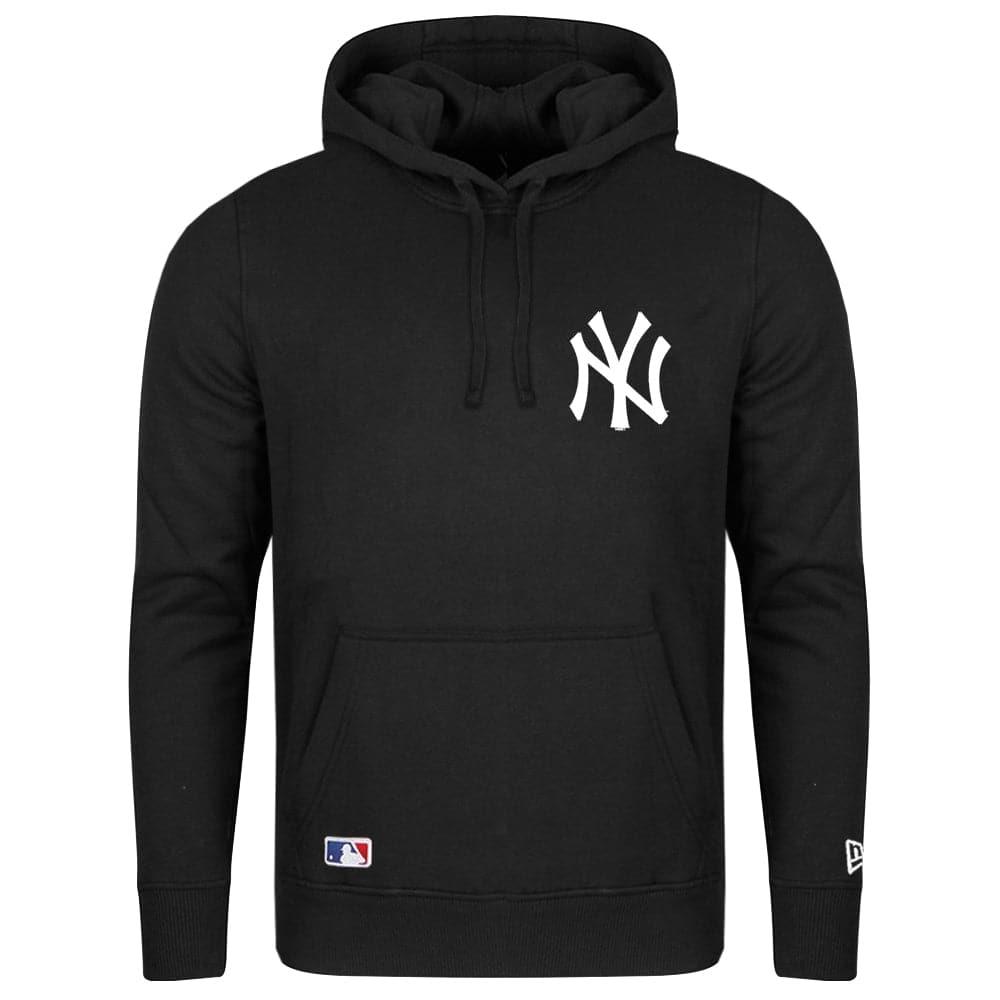 New Era Jumpers New York Yankees New Era MLB Seasonal League Hoodie Jumper - Black