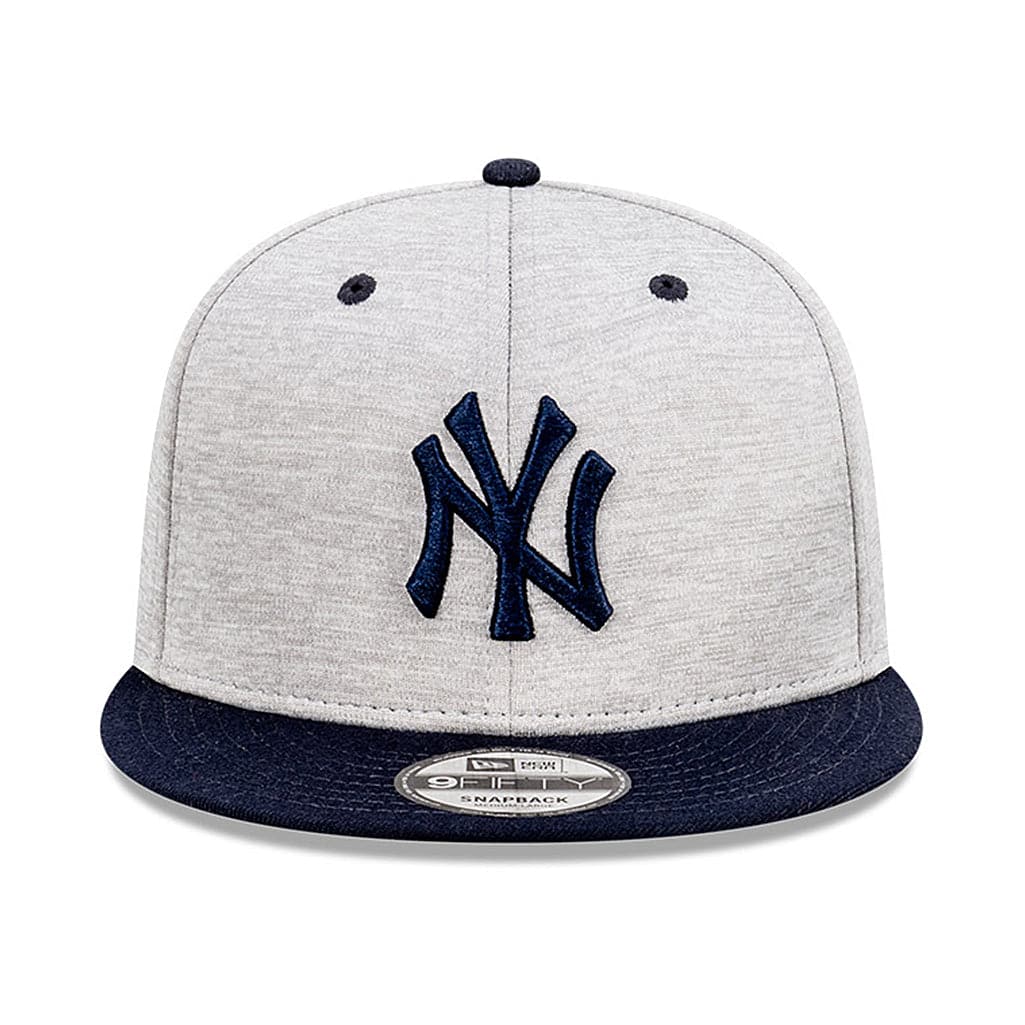 New Era Caps Adjustable M/L New York Yankees New Era MLB Shadow Tech 2 Tone 9FIFTY Snapback Hat - Grey/Navy