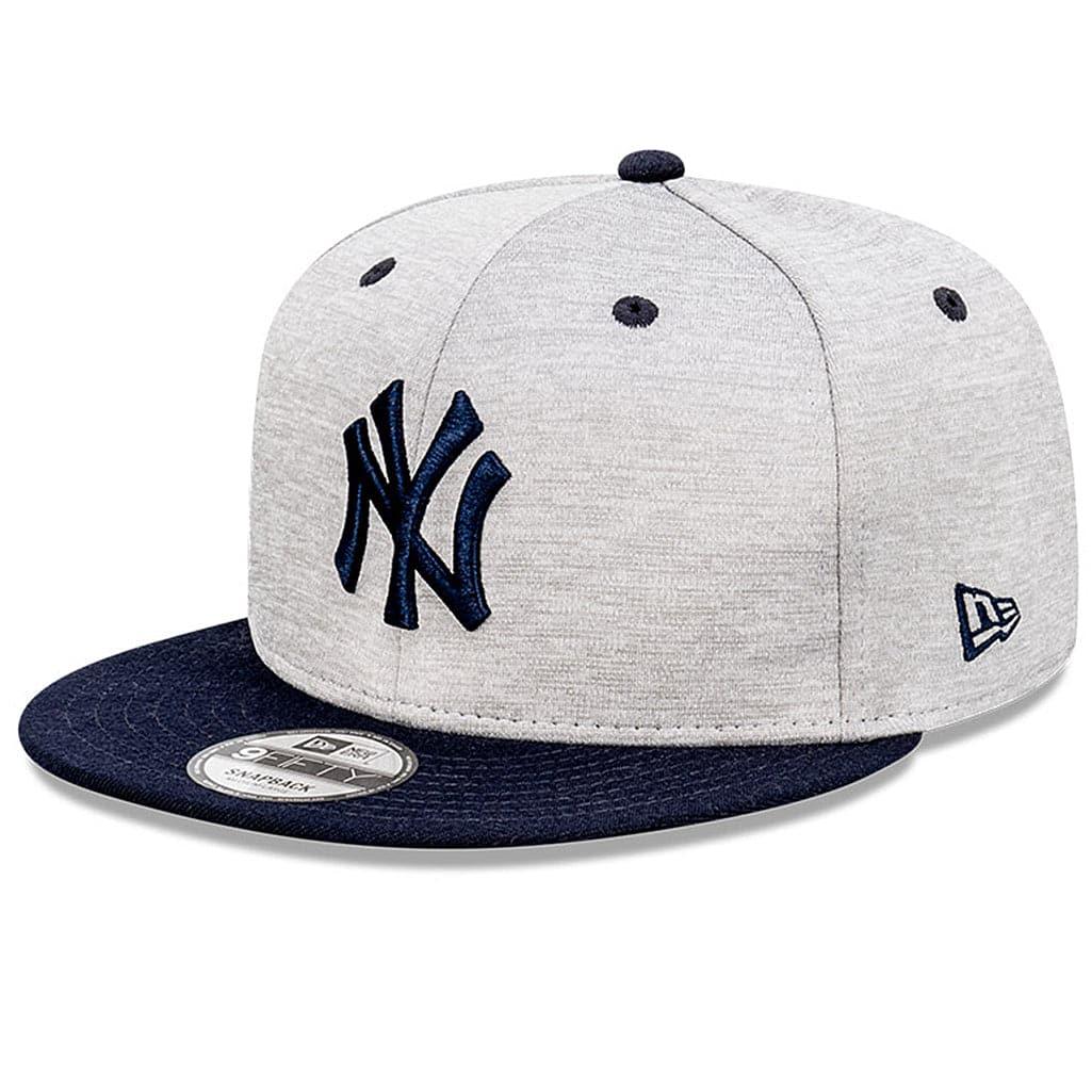 New Era Caps Adjustable M/L New York Yankees New Era MLB Shadow Tech 2 Tone 9FIFTY Snapback Hat - Grey/Navy
