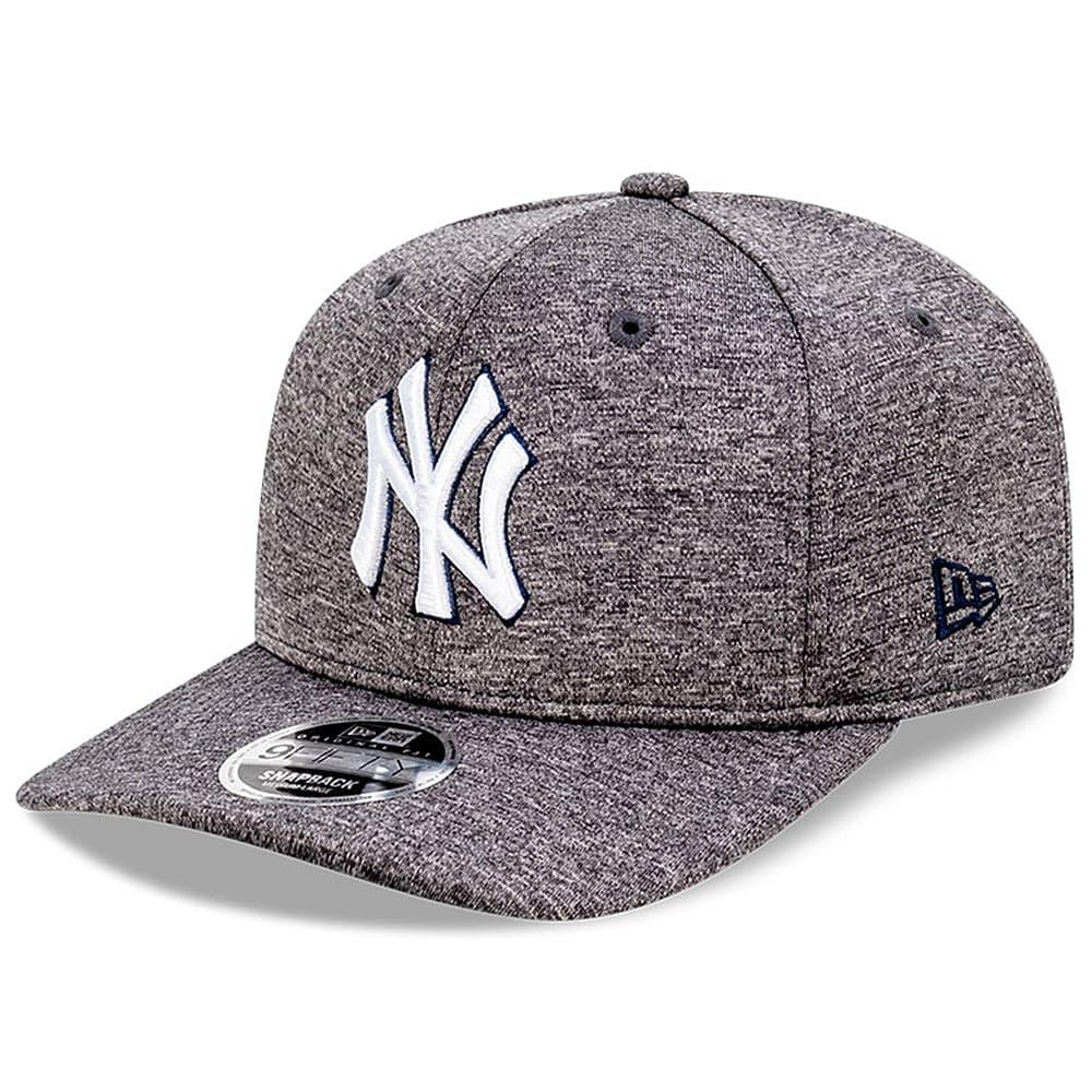 New Era Caps New York Yankees New Era MLB Shadow Tech 9FIFTY Pre-Curved Snapback Hat - Graphite