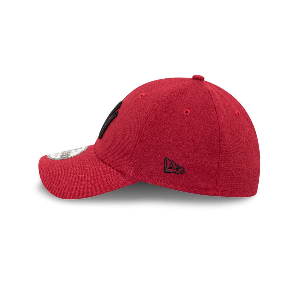 New Era Caps New York Yankees New Era MLB Stone Team 39THIRTY Stretch Fit Hat - Cardinal