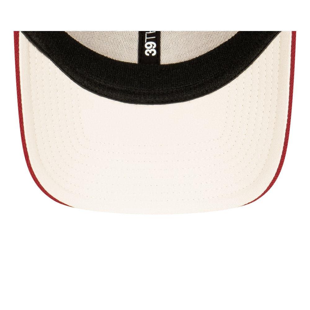 New Era Caps New York Yankees New Era MLB Stone Team 39THIRTY Stretch Fit Hat - Cardinal
