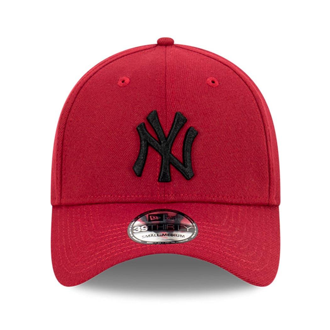 New Era Caps New York Yankees New Era MLB Stone Team 39THIRTY Stretch Fit Hat - Cardinal