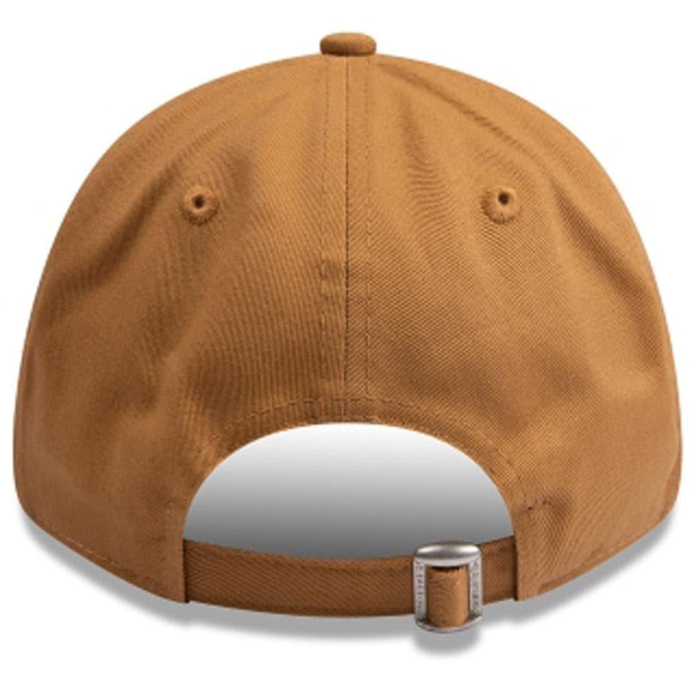 New Era Caps New York Yankees New Era MLB Team 9FORTY Strapback Curve Hat - Wheat