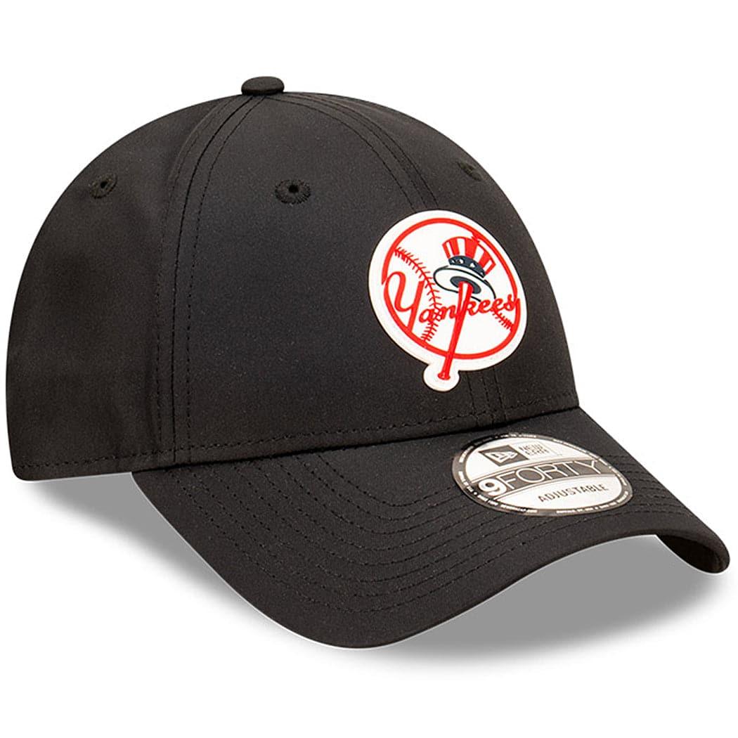 New Era Caps New York Yankees New Era MLB Team Circle Prolite 9FORTY Snapback Hat - Black