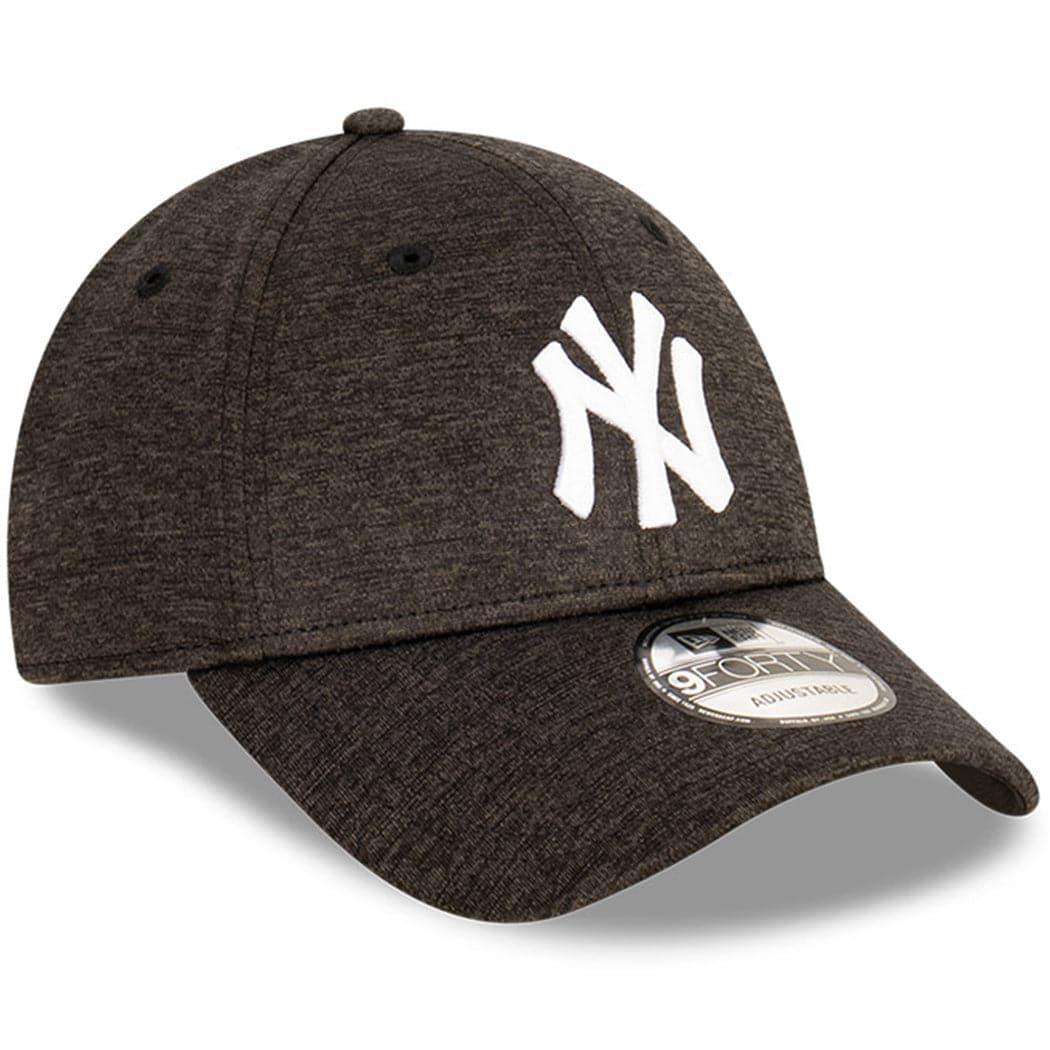 New Era Caps New York Yankees New Era MLB Team Shadow Tech 9FORTY Cloth Strap Hat - Graphite
