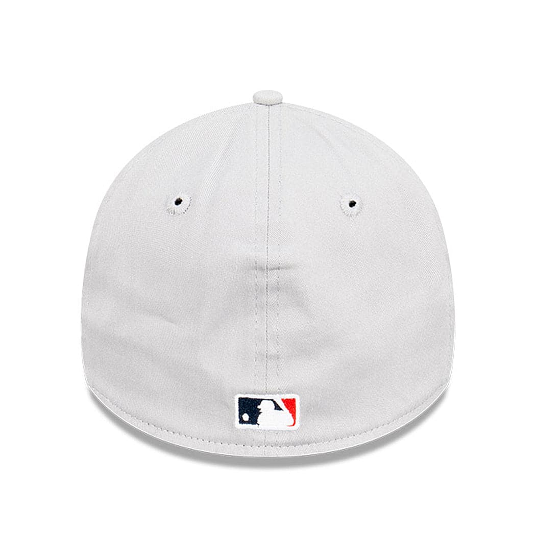 New Era Caps New York Yankees New Era MLB Team Storm 39THIRTY Flex Fit Hat - Grey