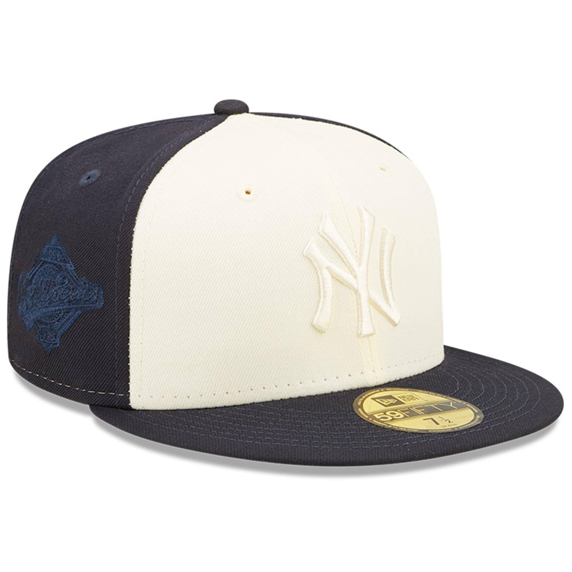 New Era Caps New York Yankees New Era MLB Tonal 2-Tone 59FIFTY Fitted Hat  - Navy