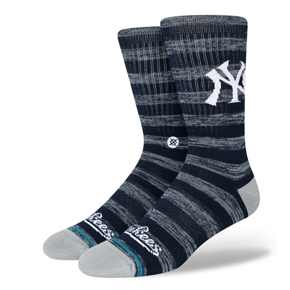 Stance Socks Large (9-12 US) New York Yankees Stance MLB Twist Crew Socks - Navy